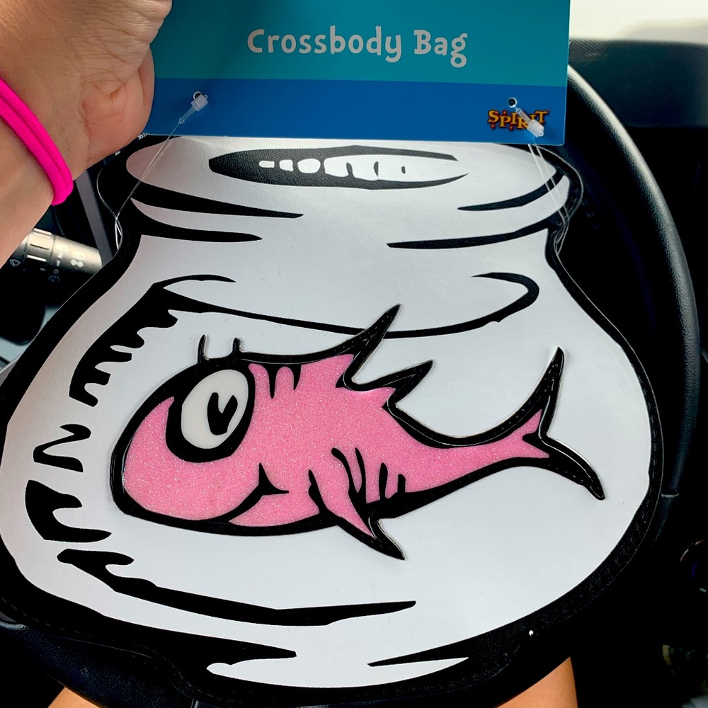 The Fish crossbody purse. Sold out online